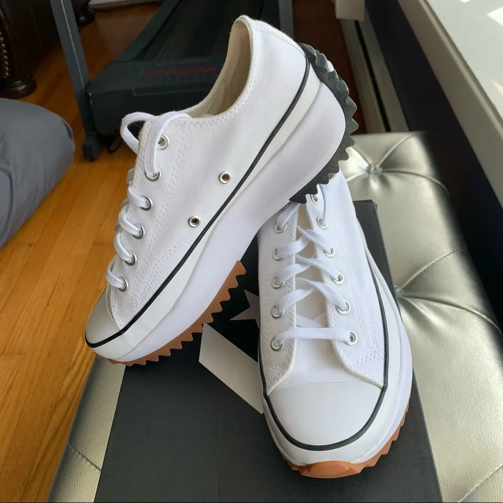 NWT Converse Run Star Hike Low Top Sneakers - Picture 1 of 9